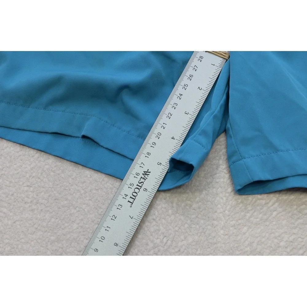 Chubbies Swim Trunks Men Medium Blue Pink 5 Inch Inseam Lined Pockets